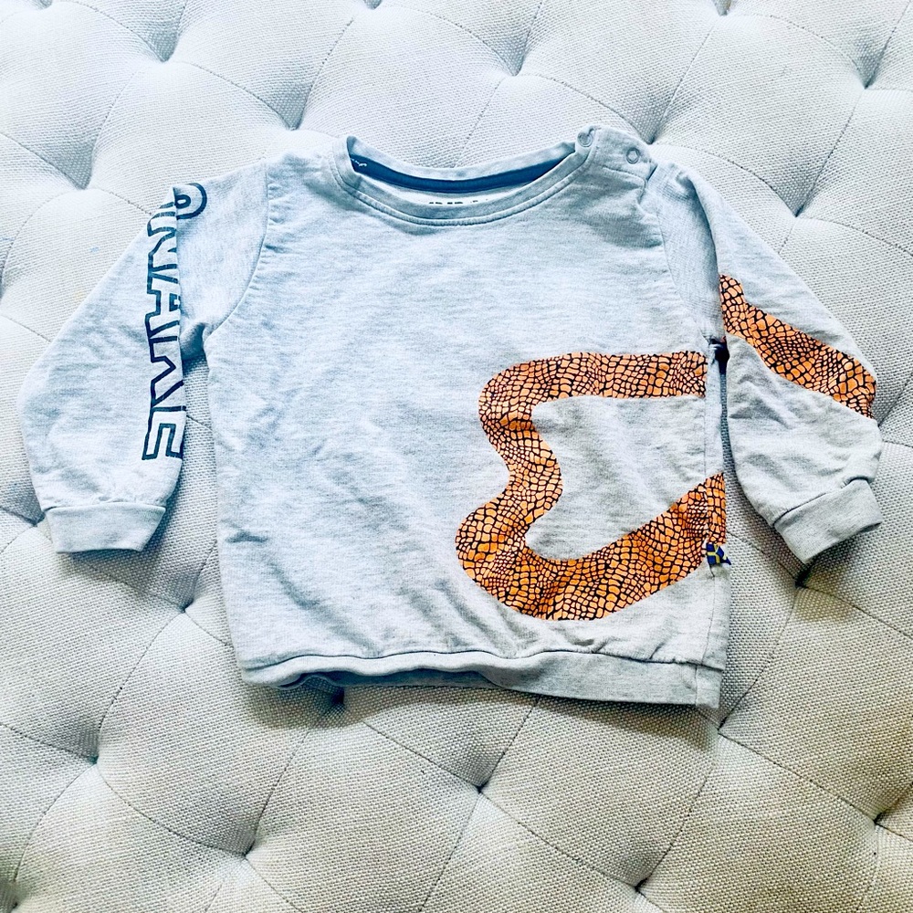 The Brand 80/86cm ( 12-18m) snake sweatshirt